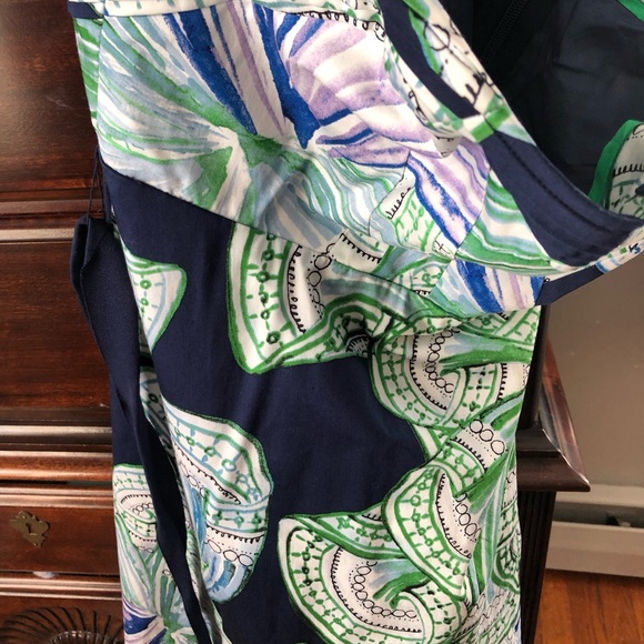 Moulinette Soeurs Navy and Green Garment - Picture 4 of 4